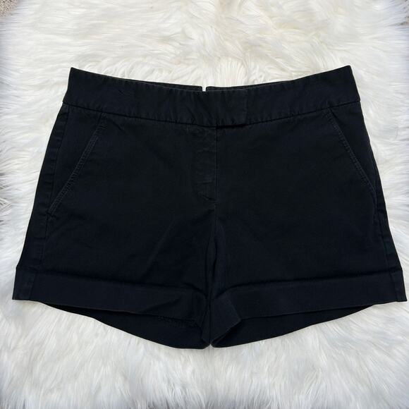 Theory Pants - THEORY Black Bennie Shorts Womens Size 4 Summer Comfort Casual Basics Capsule